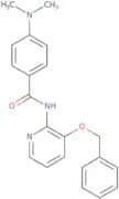 (4-(dimethylamino)phenyl)-N-(3-(phenylmethoxy)(2-pyridyl))formamide