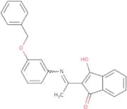 2-(((3-(phenylmethoxy)phenyl)amino)ethylidene)indane-1,3-dione