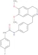 1-(4-((6,7-dimethoxy(3,4-dihydroisoquinolyl))methyl)phenyl)-3-(4-fluorophenyl)urea
