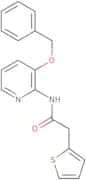 N-(3-(phenylmethoxy)(2-pyridyl))-2-(2-thienyl)ethanamide