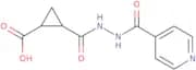2-(N-(4-pyridylcarbonylamino)carbamoyl)cyclopropanecarboxylic acid