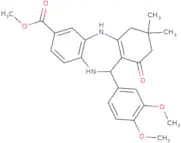 methyl 2,9-diaza-10-(3,4-dimethoxyphenyl)-14,14-dimethyl-12-oxotricyclo[9.4.0.0<3,8>]pentadeca-1(1…