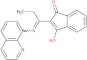2-((8-quinolylamino)propylidene)indane-1,3-dione