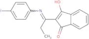2-(((4-iodophenyl)amino)propylidene)indane-1,3-dione