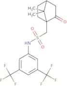 1-((((3,5-bis(trifluoromethyl)phenyl)amino)sulfonyl)methyl)-7,7-dimethylbicyclo[2.2.1]heptan-2-one