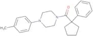 4-(4-methylphenyl)piperazinyl phenylcyclopentyl ketone