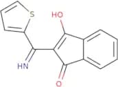 2-(amino-2-thienylmethylene)indane-1,3-dione