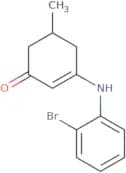 3-((2-bromophenyl)amino)-5-methylcyclohex-2-en-1-one