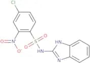 benzimidazol-2-yl((4-chloro-2-nitrophenyl)sulfonyl)amine