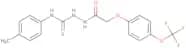 4-(4-methylphenyl)-1-(2-(4-(trifluoromethoxy)phenoxy)acetyl)thiosemicarbazide