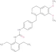 3-(2,6-diethylphenyl)-1-(4-((6,7-dimethoxy(3,4-dihydroisoquinolyl))methyl)phenyl)urea