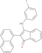 3-((3-fluorophenyl)amino)-2-naphthylinden-1-one
