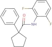 N-(2,6-difluorophenyl)(phenylcyclopentyl)formamide