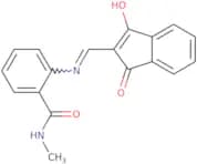 (2-(((1,3-dioxoindan-2-ylidene)methyl)amino)phenyl)-N-methylformamide