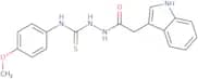 1-(2-(indol-3-yl)-acetyl)-4-(4-methoxyphenyl)thiosemicarbazide