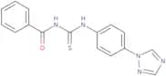 1-(4-(1,2,4-triazolyl)phenyl)-3-benzoylthiourea