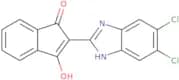 2-(5,6-dichloro-3-hydrobenzimidazol-2-ylidene)indane-1,3-dione