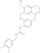 3-(3,4-dichlorobenzyl)-1-(4-((6,7-dimethoxy(3,4-dihydroisoquinolyl))methyl)phenyl)urea