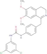 3-(3,5-dichlorophenyl)-1-(4-((6,7-dimethoxy(3,4-dihydroisoquinolyl))methyl)phenyl)urea
