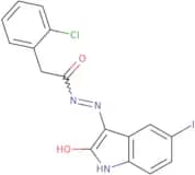 N-(aza(5-iodo-2-oxoindolin-3-ylidene)methyl)-2-(2-chlorophenyl)ethanamide