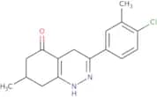 3-(4-chloro-3-methylphenyl)-7-methyl-1,4,6,7,8-pentahydrocinnolin-5-one