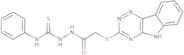 4-phenyl-1-(2-(2,3,6-triazino[5,4-b]indol-3-ylthio)acetyl)thiosemicarbazide