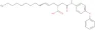 2-((N-(4-phenoxyphenyl)carbamoyl)methyl)tetradec-4-enoic acid
