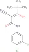 3-((3,4-dichlorophenyl)amino)-2-(2,2-dimethylpropanoyl)-3-hydroxyprop-2-enenitrile