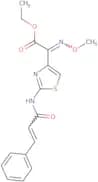 ethyl 3-aza-3-methoxy-2-(4-(3-phenylprop-2-enoylamino)(3,5-thiazolyl))prop-2-enoate