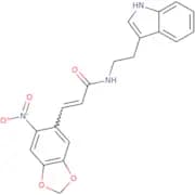 N-(2-indol-3-ylethyl)-3-(6-nitrobenzo[3,4-d]1,3-dioxolan-5-yl)prop-2-enamide