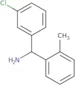 (3-Chlorophenyl)(2-methylphenyl)methanamine