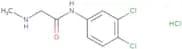 N-(3,4-Dichlorophenyl)-2-(methylamino)acetamide hydrochloride