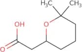 2-(6,6-Dimethyloxan-2-yl)acetic acid