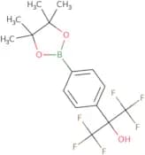 1,1,1,3,3,3-Hexafluoro-2-[4-(4,4,5,5-tetramethyl-1,3,2-dioxaborolan-2-yl)phenyl]propan-2-ol