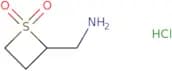 2-(Aminomethyl)thietane 1,1-dioxide hydrochloride