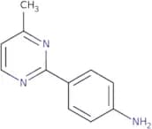 4-(4-Methylpyrimidin-2-yl)aniline