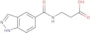 3-(1H-Indazol-5-ylformamido)propanoic acid