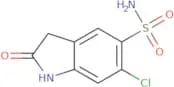 6-Chloro-2-oxo-2,3-dihydro-1H-indole-5-sulfonamide