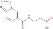 3-(1H-1,2,3-Benzotriazol-5-ylformamido)propanoic acid