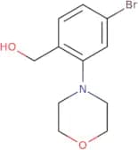[4-Bromo-2-(morpholin-4-yl)phenyl]methanol