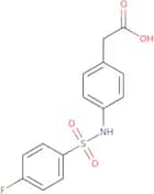 2-[4-(4-Fluorobenzenesulfonamido)phenyl]acetic acid