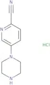 5-(Piperazin-1-yl)pyridine-2-carbonitrile hydrochloride