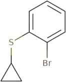 1-Bromo-2-(cyclopropylsulfanyl)benzene