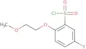 5-Fluoro-2-(2-methoxyethoxy)benzene-1-sulfonyl chloride