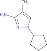 1-Cyclopentyl-4-methyl-1H-pyrazol-3-amine