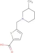 5-[(3-Methylpiperidin-1-yl)methyl]thiophene-2-carboxylic acid