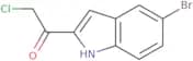 1-(5-Bromo-1H-indol-2-yl)-2-chloroethan-1-one