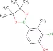 2-Chloro-3-methyl-4-(4,4,5,5-tetramethyl-1,3,2-dioxaborolan-2-yl)phenol