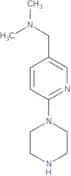 Dimethyl({[6-(piperazin-1-yl)pyridin-3-yl]methyl})amine