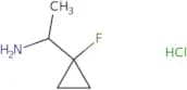 1-(1-Fluorocyclopropyl)ethan-1-amine hydrochloride